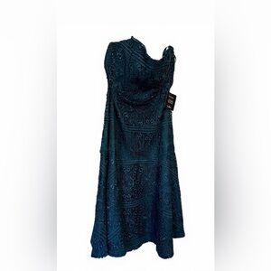 Elegant Green Lace Dress